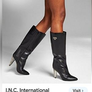 🔥NEW IN BOX Mateo for INC Women's Charlotte Boots, Created for Macy's Size 9